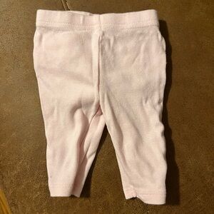 Carter’s newborn pink ruffled pants